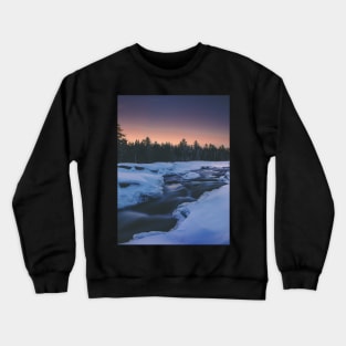 The Quiet Elegance of Pabineau Winter Flow V4 Crewneck Sweatshirt